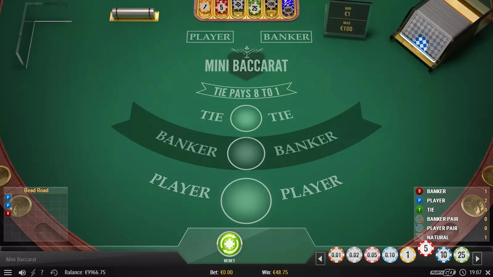 Mini Baccarat